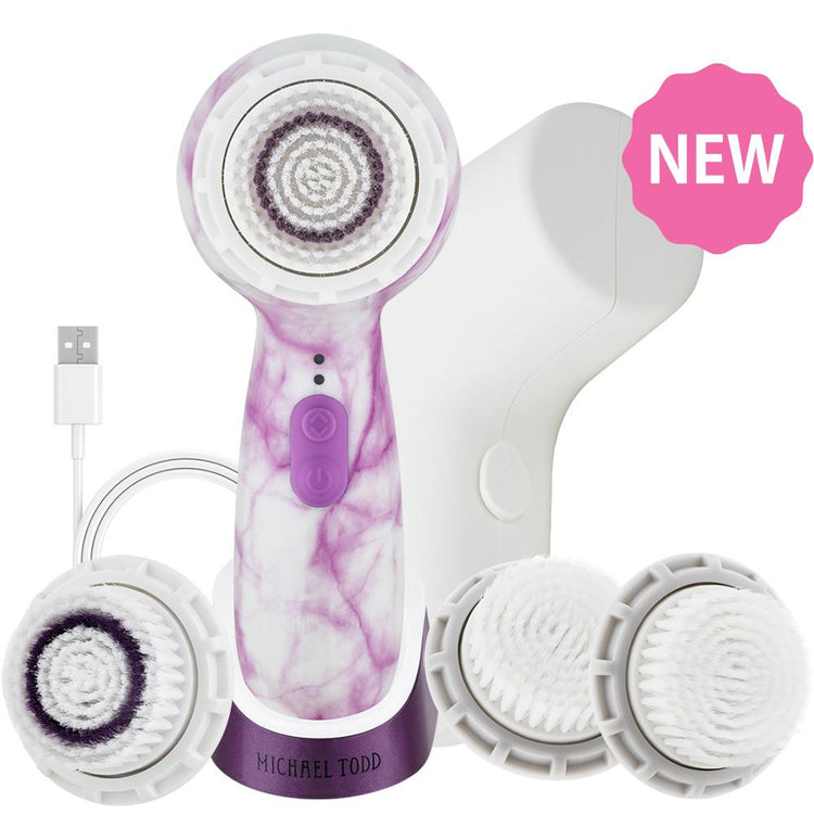 Michael Todd Beauty Purple Marble Soniclear Petite Deluxe