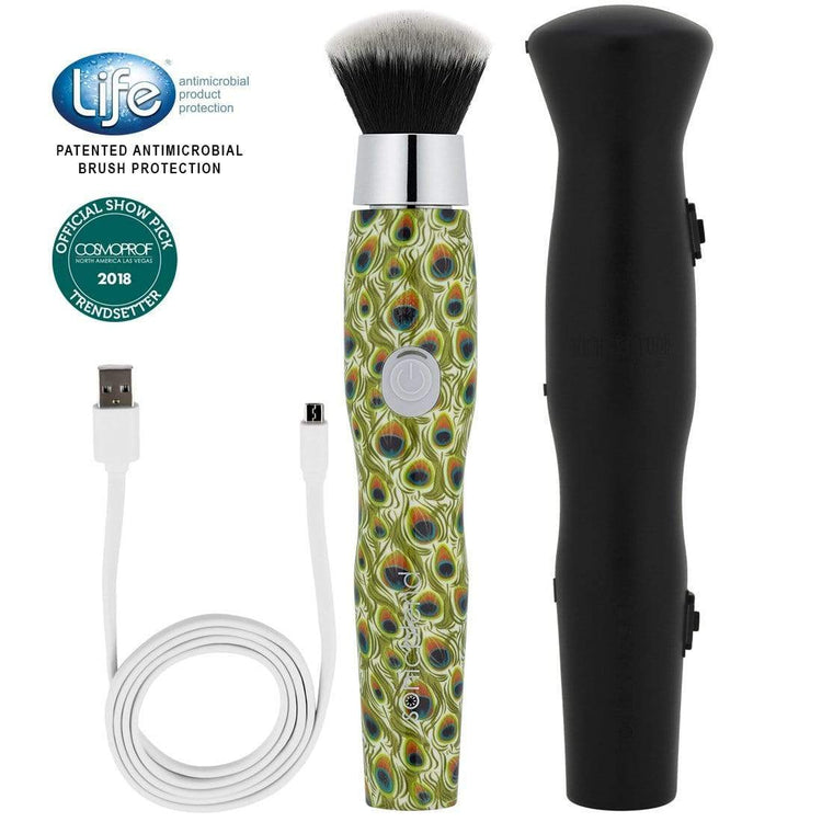 Michael Todd Beauty Tickle My Feather Sonicblend + Cleaning Mat + Makeup Brush Cleansing Spray