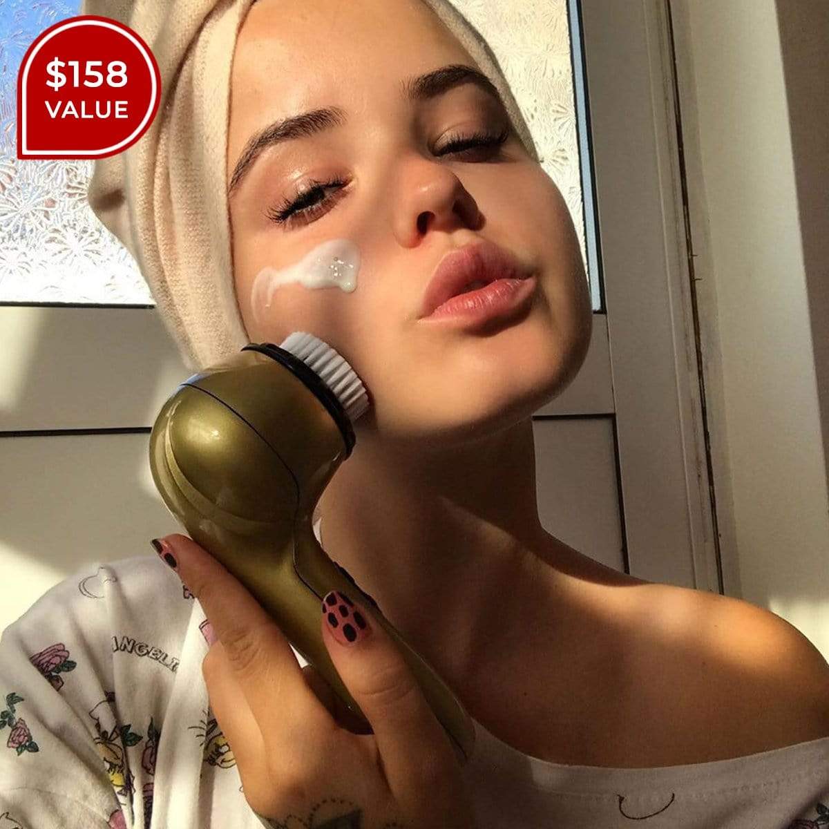 Michael Todd Beauty Gold Soniclear Petite + FREE Gold Sonicblend