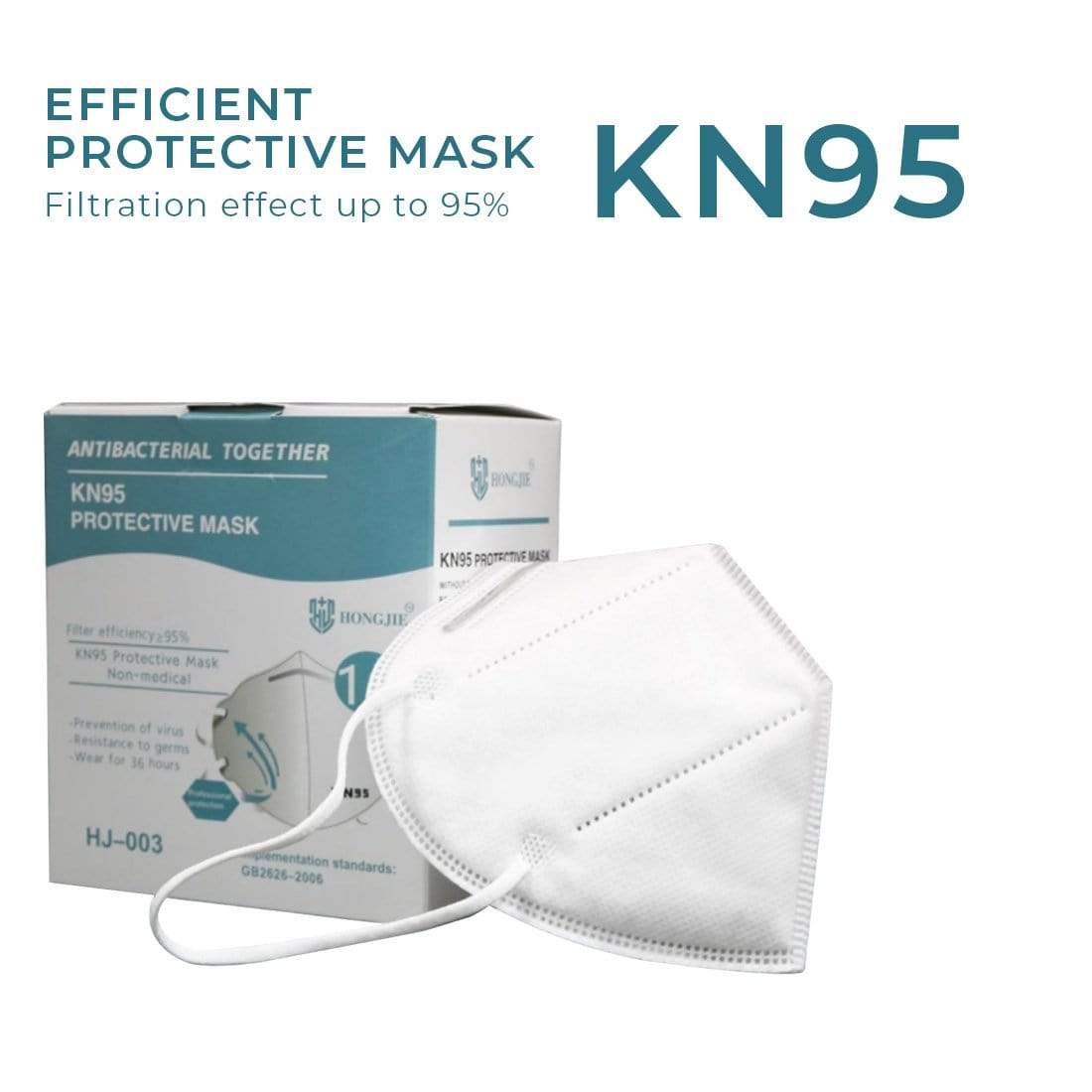 Michael Todd Beauty KN95 Protective Face Mask 10pcs