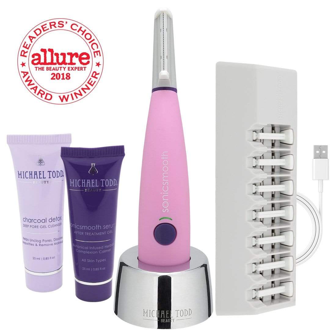 Michael Todd Beauty sonic dermaplaning system Sonicsmooth