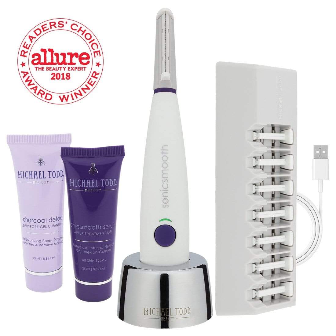 Michael Todd Beauty sonic dermaplaning system Sonicsmooth