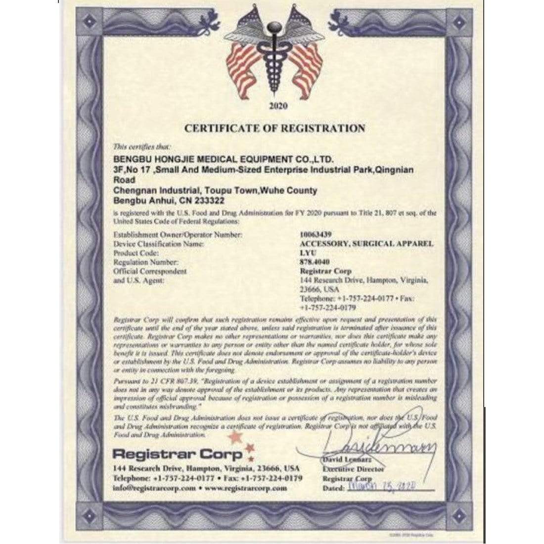 Michael Todd Beauty KN95 Protective Face Mask 10pcs