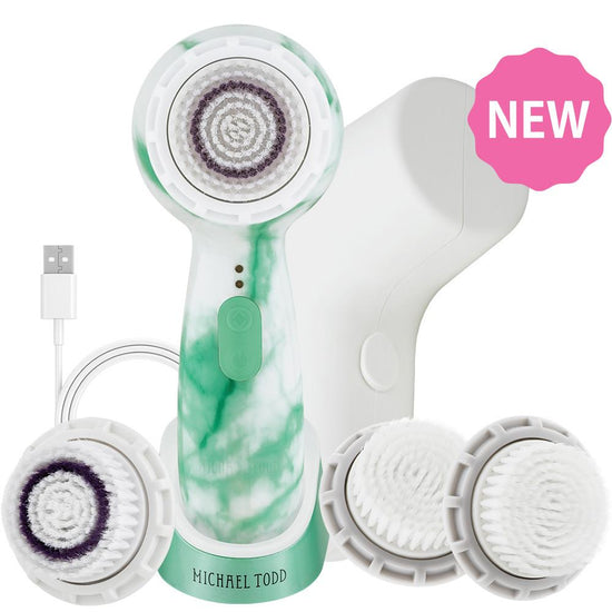Michael Todd Beauty Mint Marble Soniclear Petite Deluxe