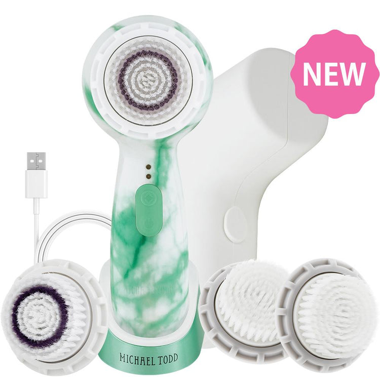 Michael Todd Beauty Mint Marble Soniclear Petite Deluxe
