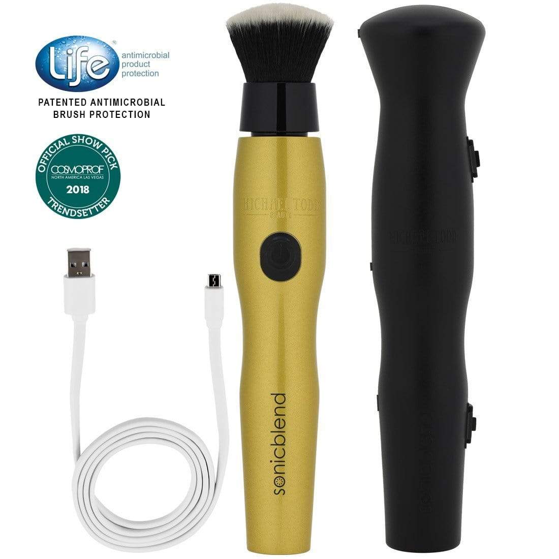 Michael Todd Beauty Gold Soniclear Petite + FREE Gold Sonicblend